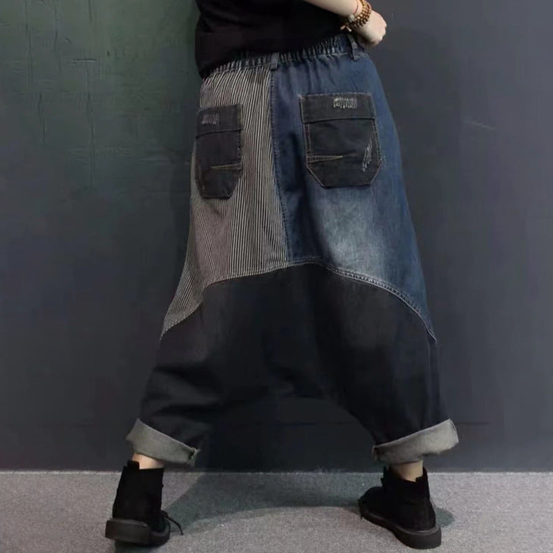 Fashionable All Match Jeans Loose