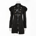 Double Breasted Suede Suit Waist-tight Commuting Elegant Large Coat